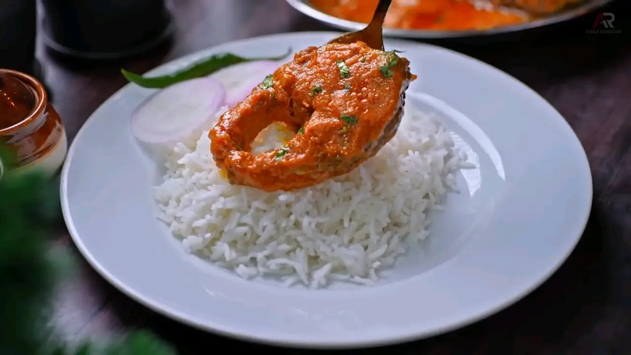 Easy Rui Macher Recipe Bengali রুই মাছের রেসিপি 8