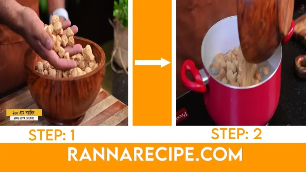 aloo soyabean recipe in bengali style