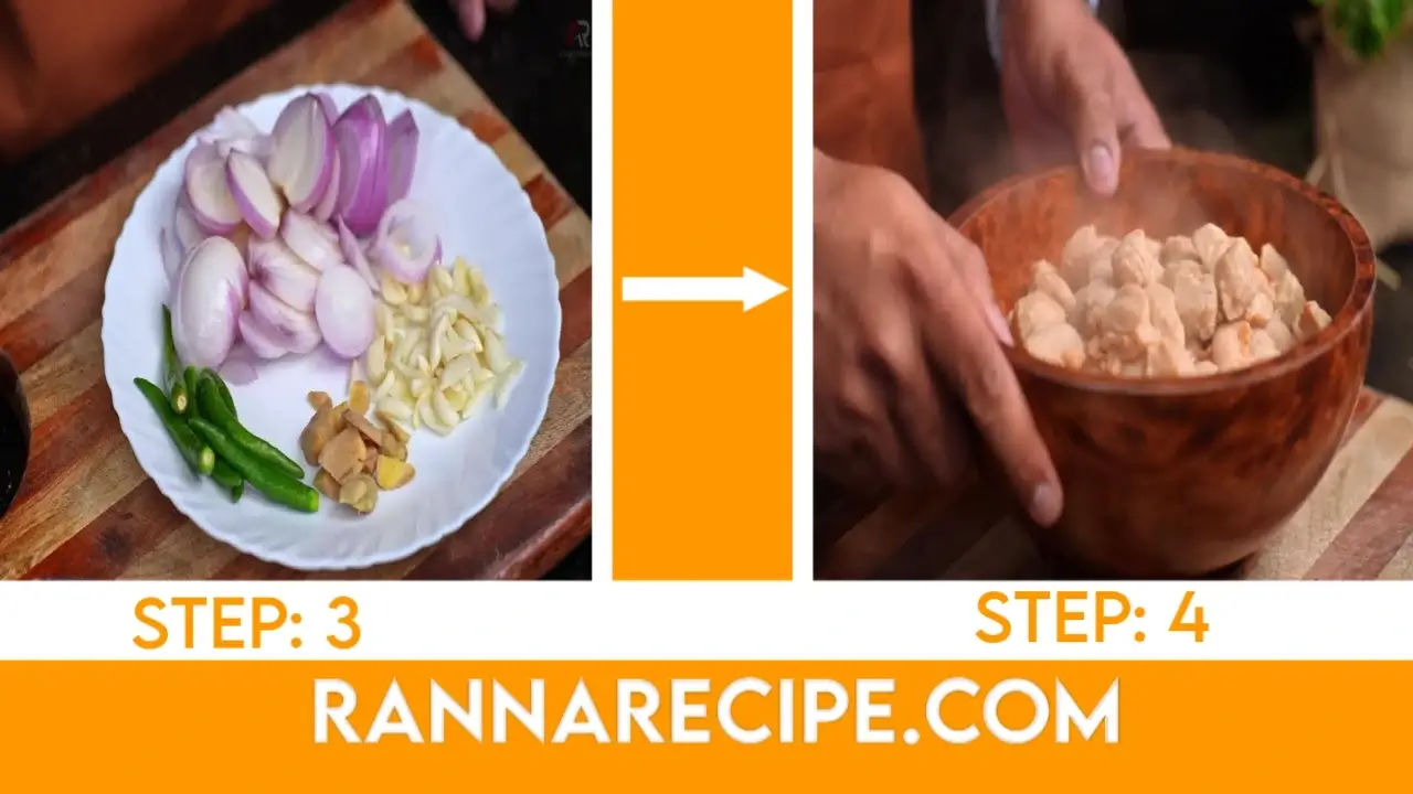 aloo soyabean recipe in bengali style